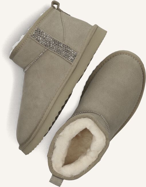 Taupe LINA LOCCHI Vachtlaarzen EXTREME GLITTER LOW Taupe LINA LOCCHI Vachtlaarzen EXTREME GLITTER LOW - large