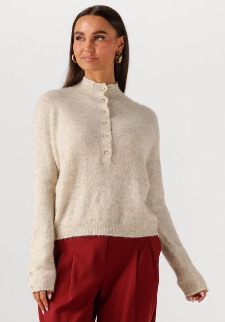 Beige MSCH COPENHAGEN Trui MSCHMILANIA HOPE M PULLOVER - large