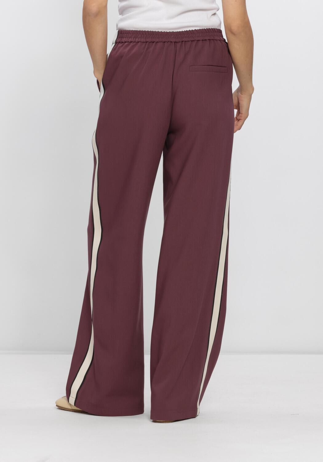 Bordeaux MODSTR&Ouml;M Broeken VILDARMD PANTS - large