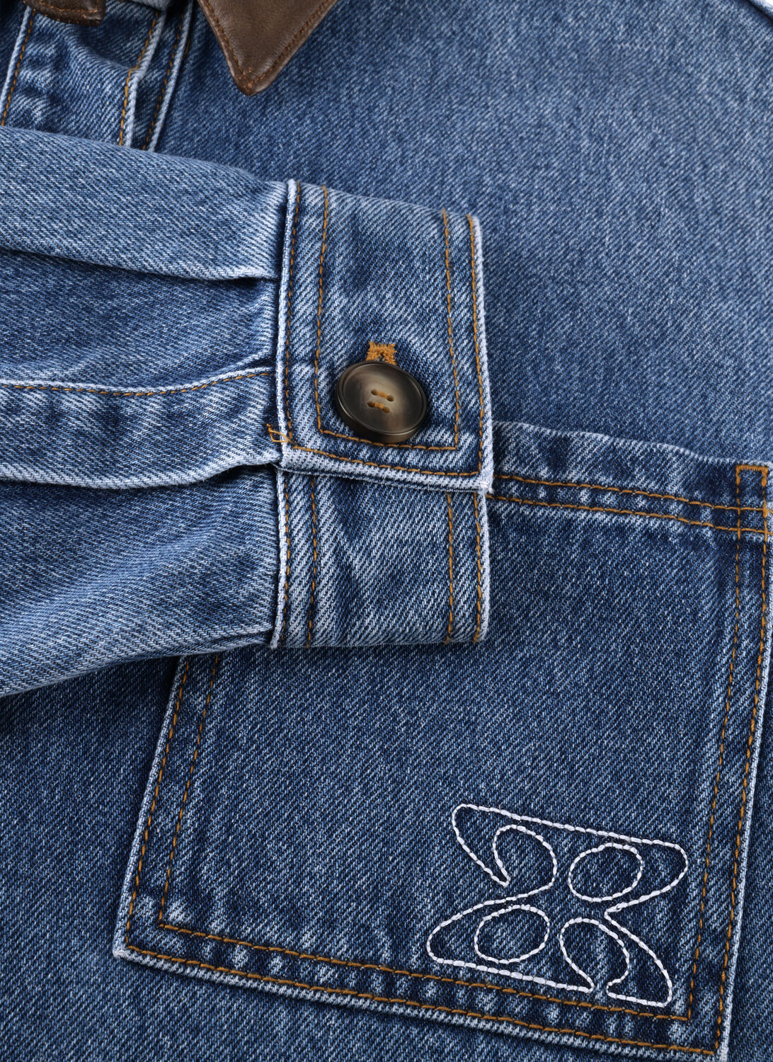 Blauwe STUDIO AR Spijkerjas LIGIA DENIM - large