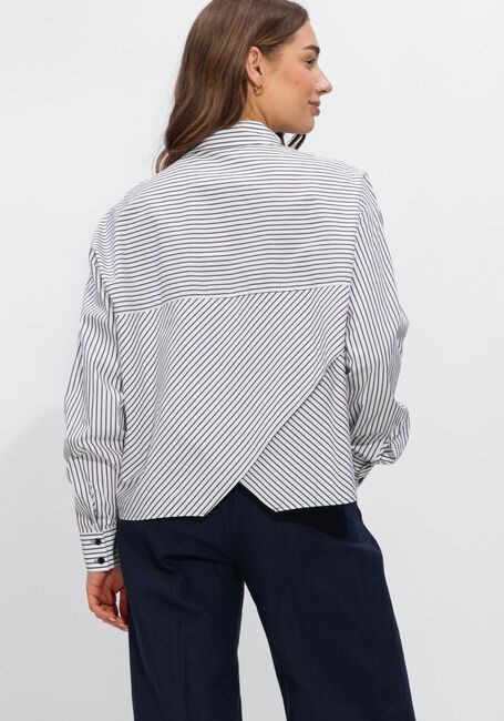 Blauwe ANOTHER LABEL Blouses ALCHERREE SHIRT L/S - large