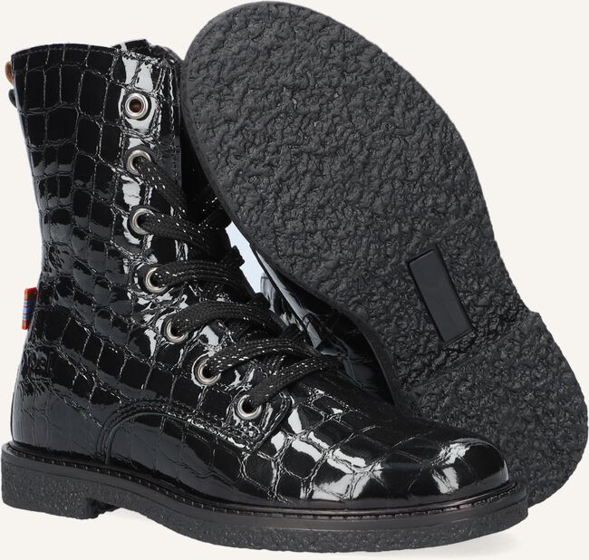 Zwarte KOEL4KIDS Veterboots 11M002 Zwarte KOEL4KIDS Veterboots 11M002 - large