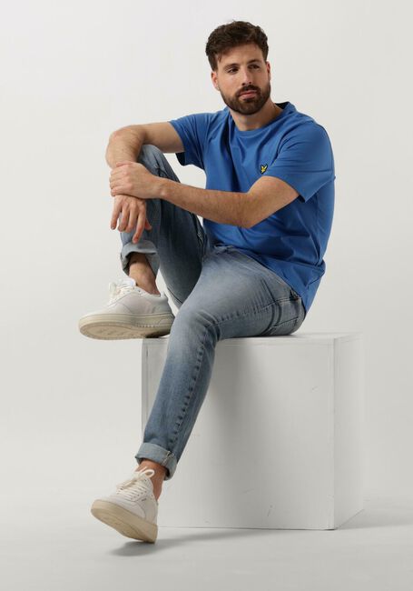 Blauwe LYLE & SCOTT T-shirt PLAIN T-SHIRT - large