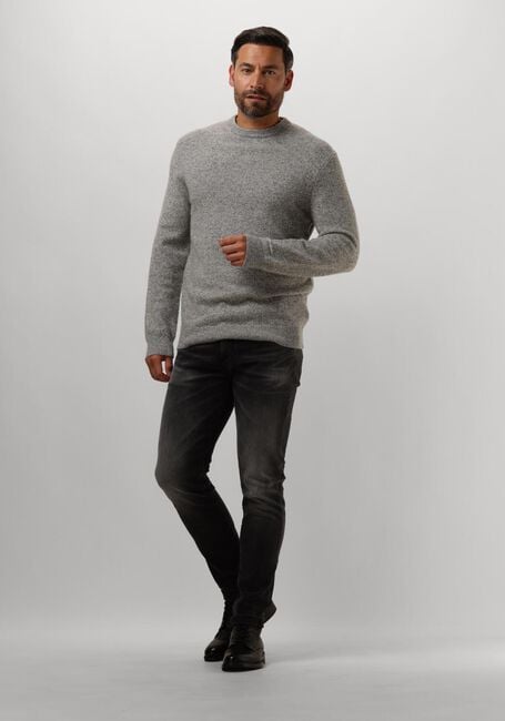 Grijze PROFUOMO Trui PULLOVER CREW NECK - large