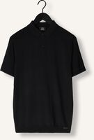 Zwarte GENTI Polo POLO BUTTON SS K2046-1260 Zwarte GENTI Polo POLO BUTTON SS K2046-1260 - medium