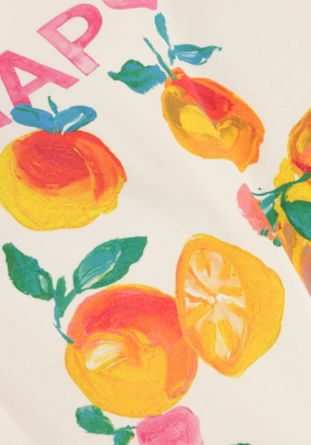 Witte FABIENNE CHAPOT T-shirt STEVE SKETCHBOOK T-SHIRT - large