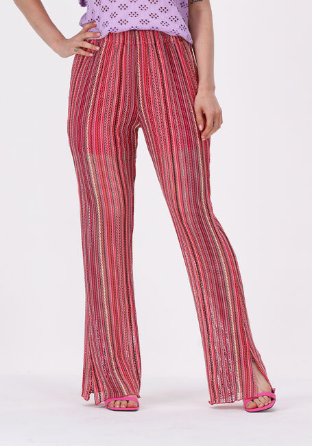 Roze FREEBIRD Flared broek POPPY PANTS - large
