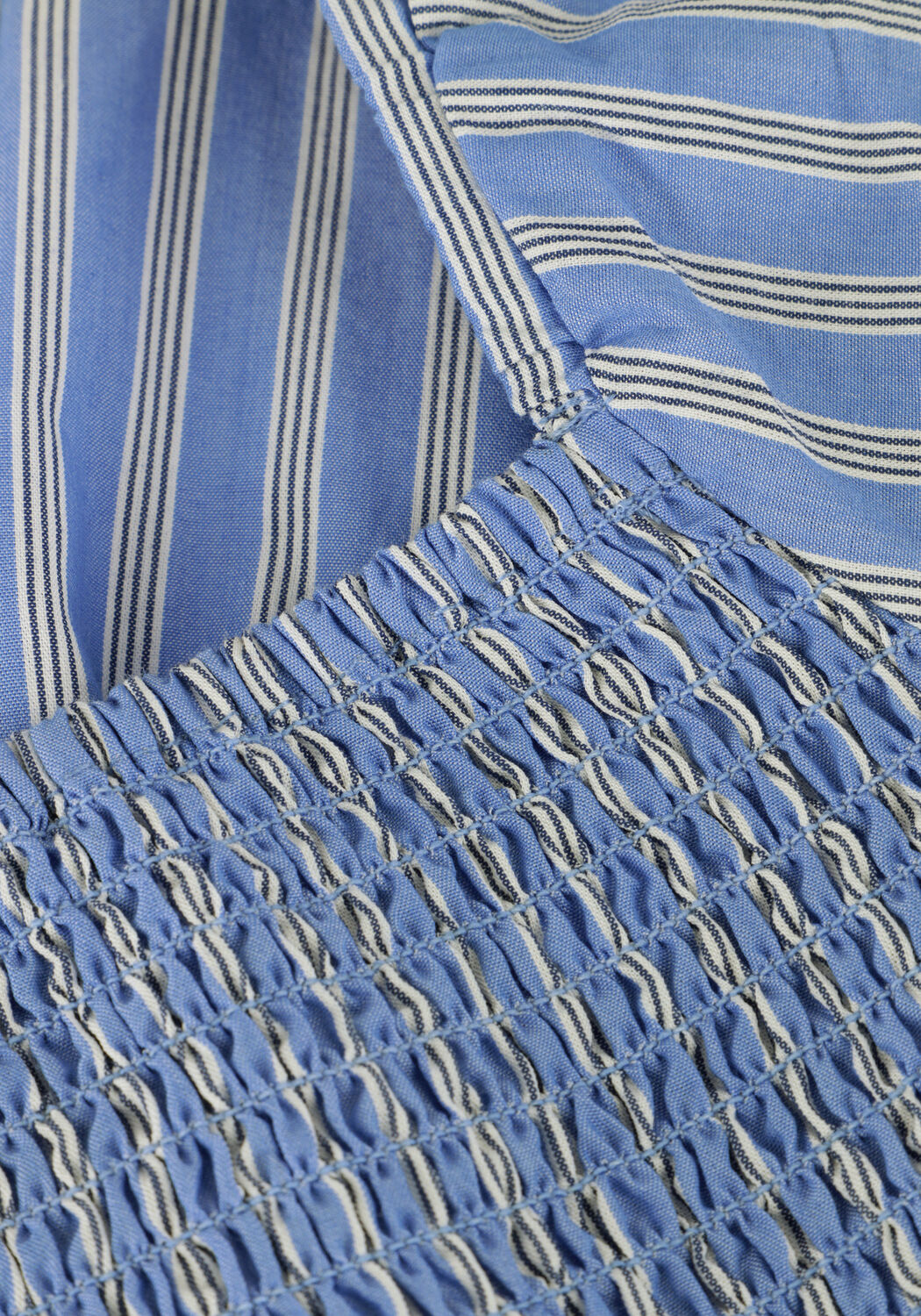 Blauwe MARMAR COPENHAGEN Midi jurk DYMAN - large