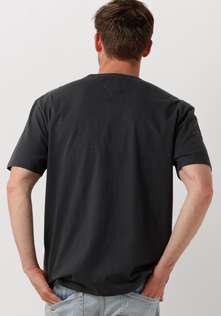 Grijze TOMMY JEANS T-shirt TJM REG BADGE TEE EX - large