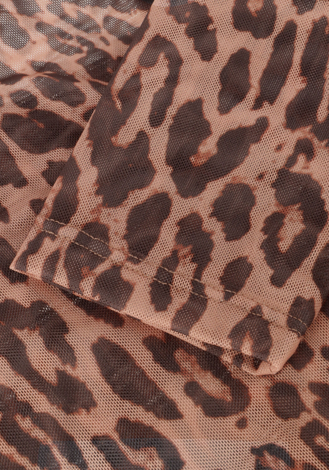 Bruine OBJECT Top OBJNINNA SENI LS SLI MESH TOP E DIV - large