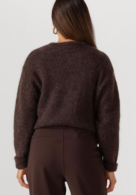 Bruine STUDIO ANNELOES Trui BIBI MOHAIR CARDIGAN - large