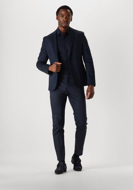Donkerblauwe BOSS BLACK Klassiek overhemd P-HANK-S-KENT-C1-222 - large