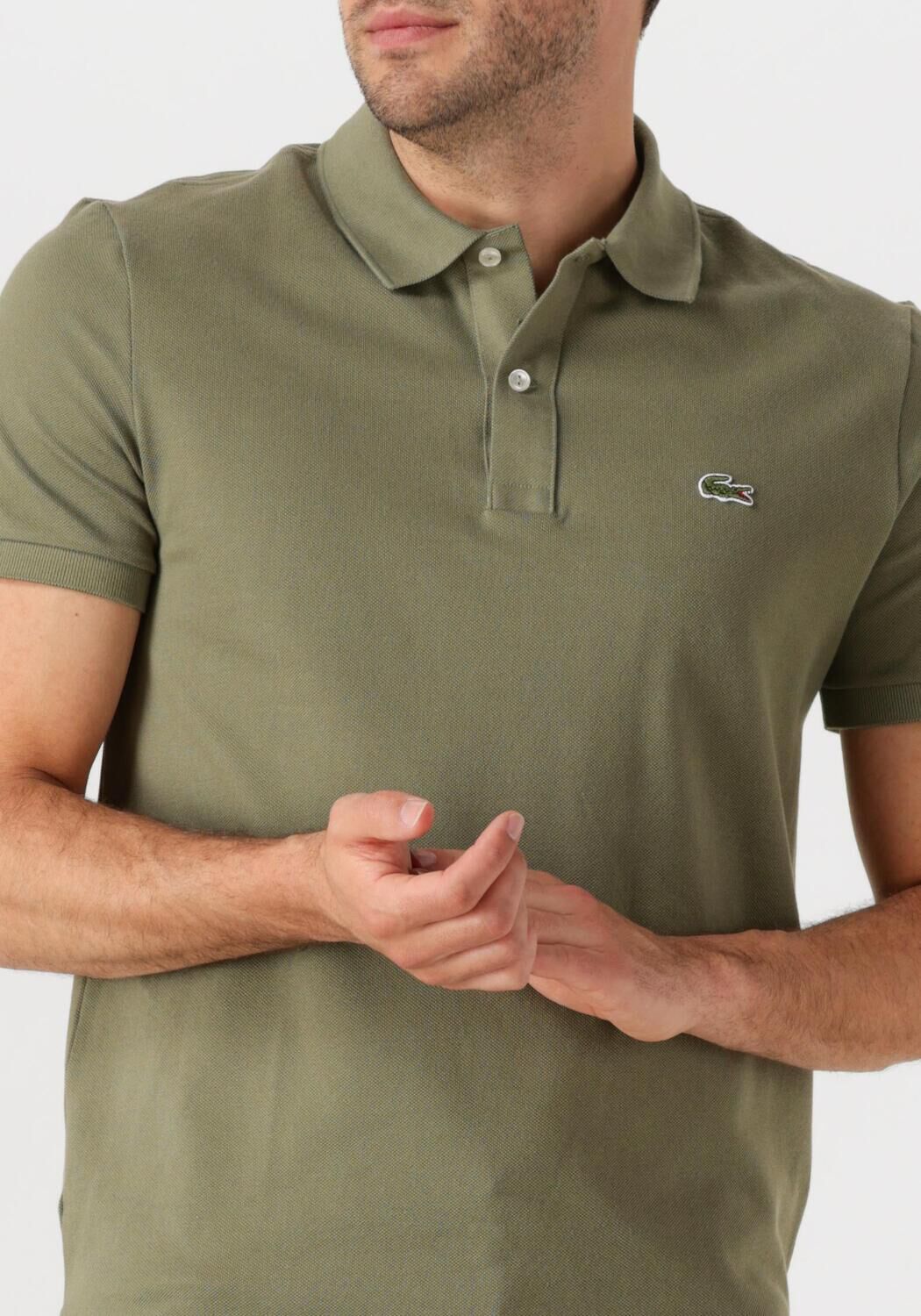 LACOSTE Heren Polo's & T-shirts 1hp3 Mens S s Polo 12 Groen