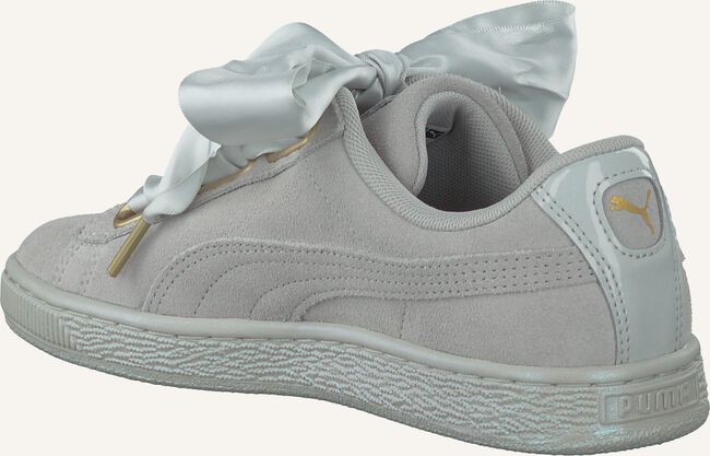 Grijze PUMA Sneakers SUEDE HEART SATIN Grijze PUMA Sneakers SUEDE HEART SATIN - large