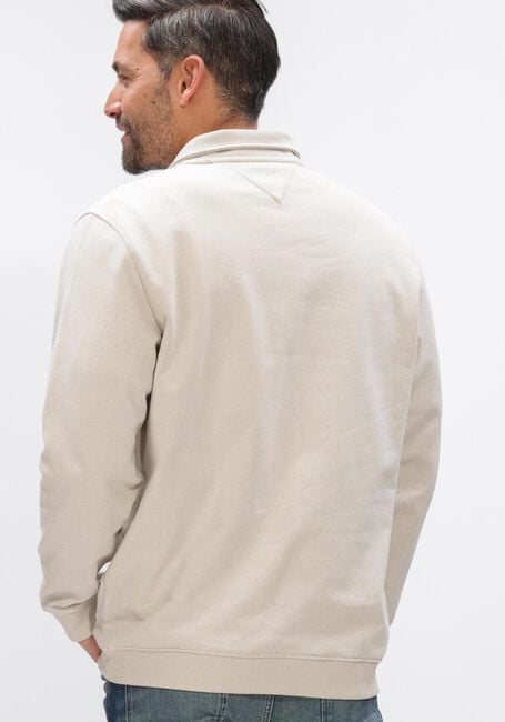 Ecru TOMMY JEANS Trui TJM REG BADGE QZ EXT - large