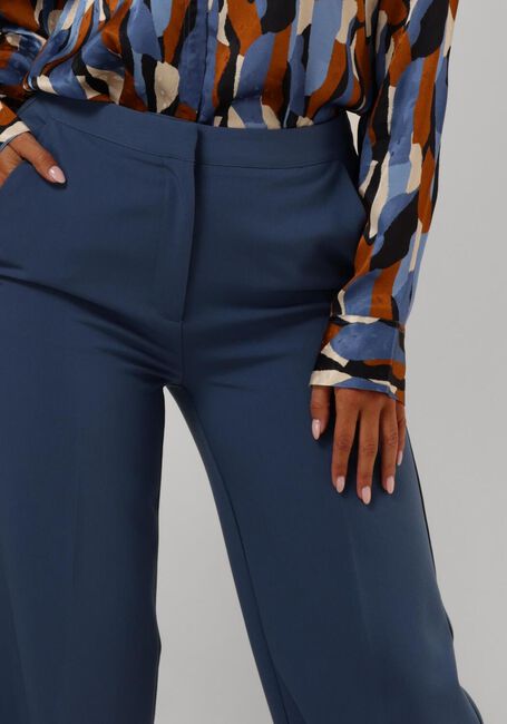 Blauwe ANOTHER LABEL Pantalon MOORE PANTS - large