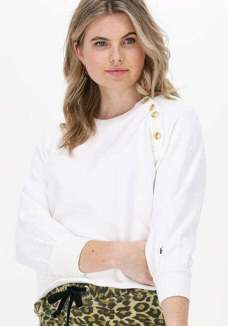 Witte LEON & HARPER Sweater SALLY JC55 PLAIN - large