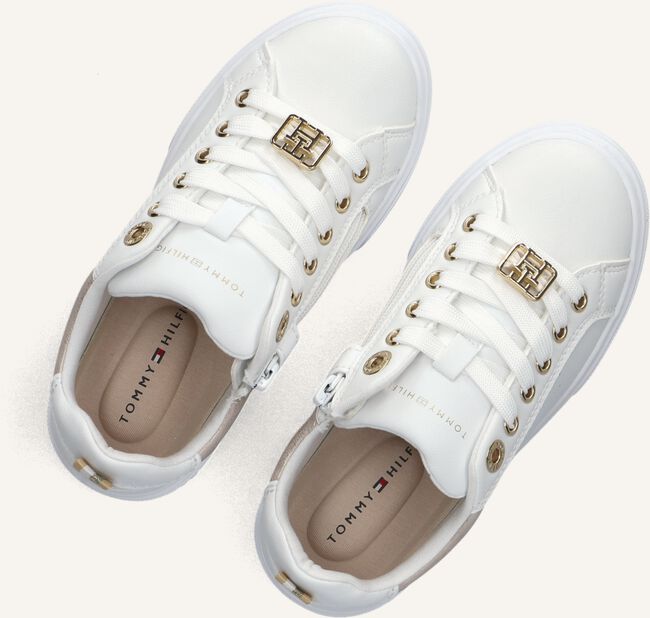 Witte TOMMY HILFIGER Lage sneakers 33743 Witte TOMMY HILFIGER Lage sneakers 33743 - large