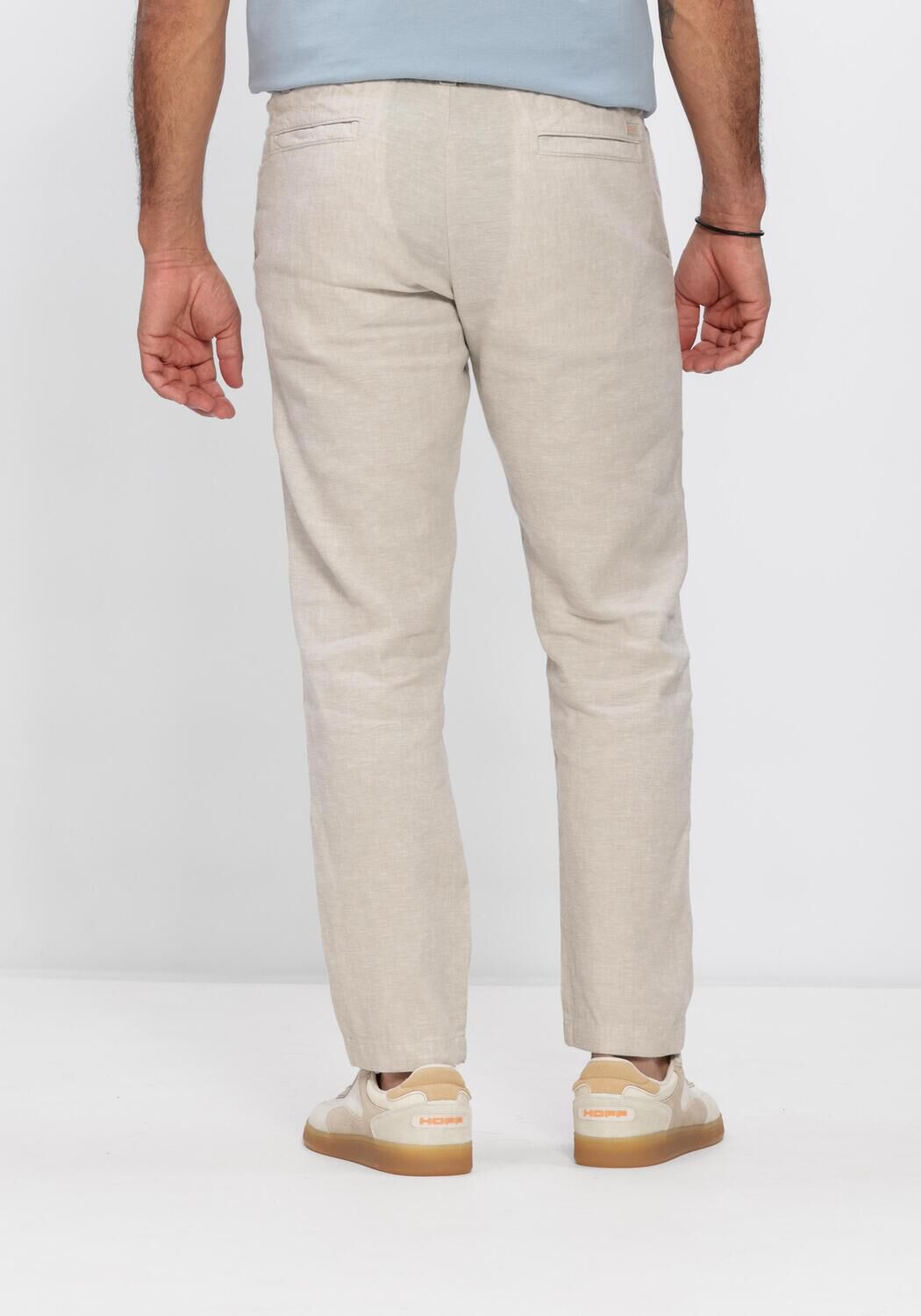 Beige BOSS ORANGE Lange broeken SANDERSON-L - large