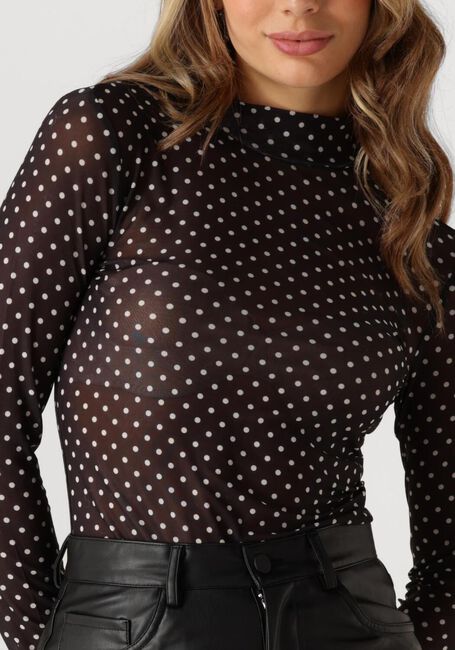 Zwarte EDITED Tops & T-shirts FIORE LONGSLEEVE - large