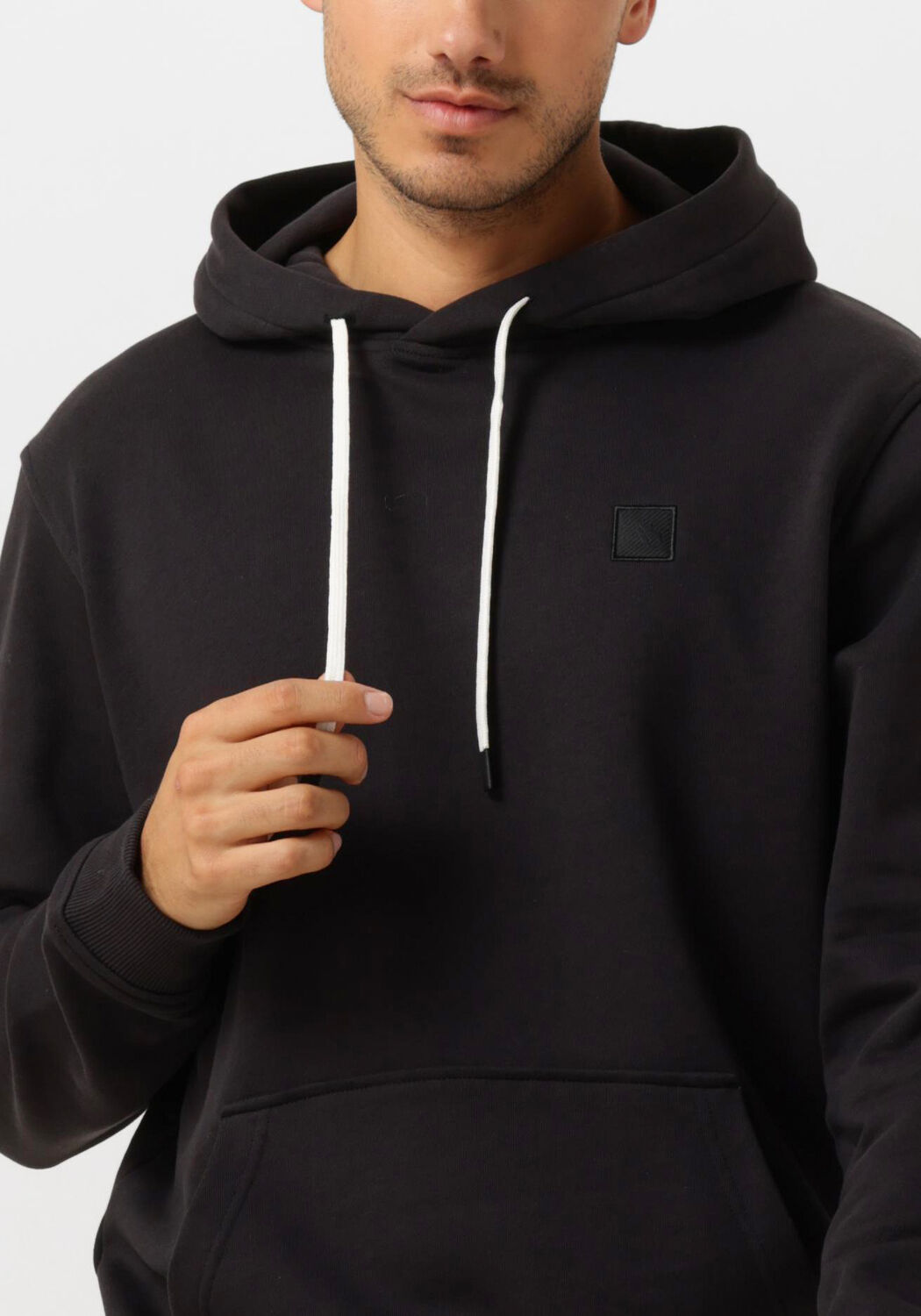 SCOTCH & SODA Heren Truien & Vesten Logo Hoodie Zwart