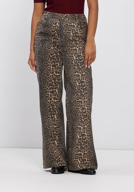 Bruine YDENCE Wijde broek PANTS VALESCA - large