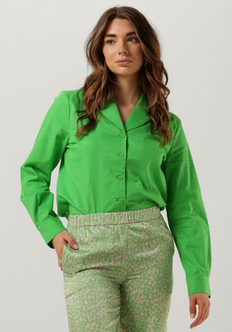 Groene MODSTRÖM Blouse CYDNEY SHIRT - large