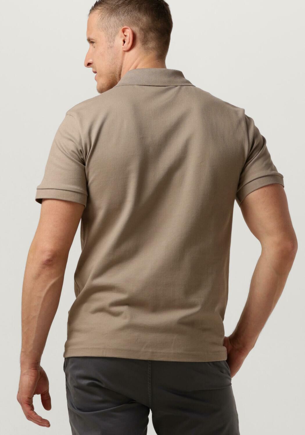 BOSS Heren Polo's & T-shirts Passenger Beige