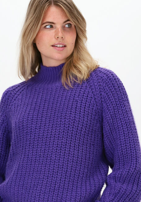 Paarse Y.A.S. Coltrui YASULTRA LS HIGH NECK KNIT PUL - large