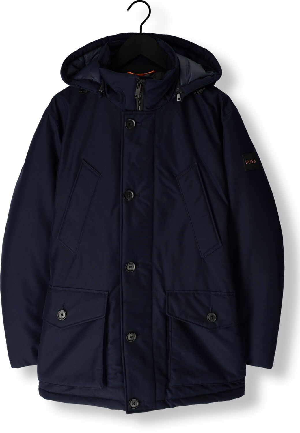 BOSS ORANGE Heren Jassen Osiass Donkerblauw