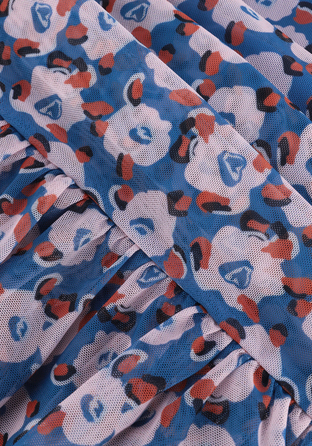 Blauwe JANSEN AMSTERDAM Maxi jurk NANCY - large