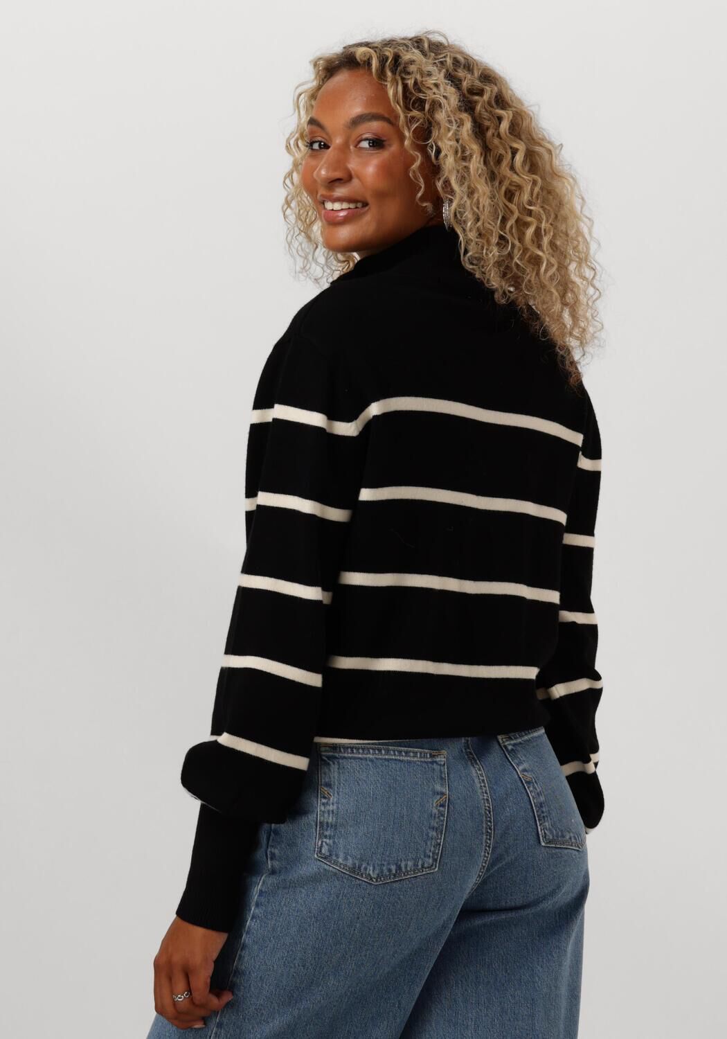 Y.A.S. Dames Truien & Vesten Yasshanti Ls Knit Pullover Zwart
