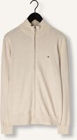 Beige TOMMY HILFIGER Vest ESSENTIAL COTTON ZIP THRU Beige TOMMY HILFIGER Vest ESSENTIAL COTTON ZIP THRU - medium