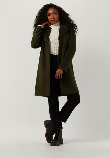 Groene SELECTED WOMEN Mantel NEW SASJA WOOL COAT B - large