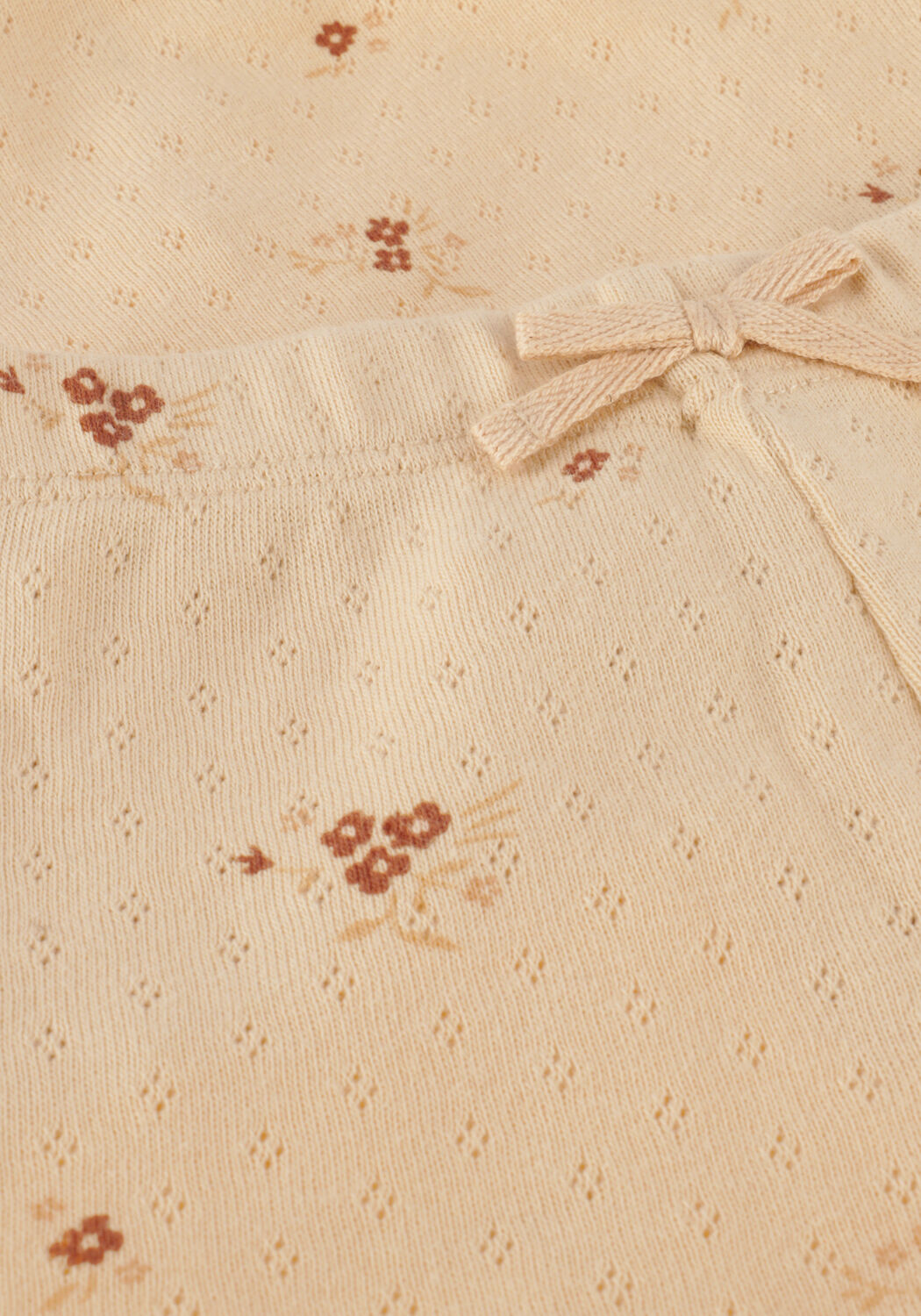 Beige QUINCY MAE Sets POINTELLE TANK + SHORTIE SET - large