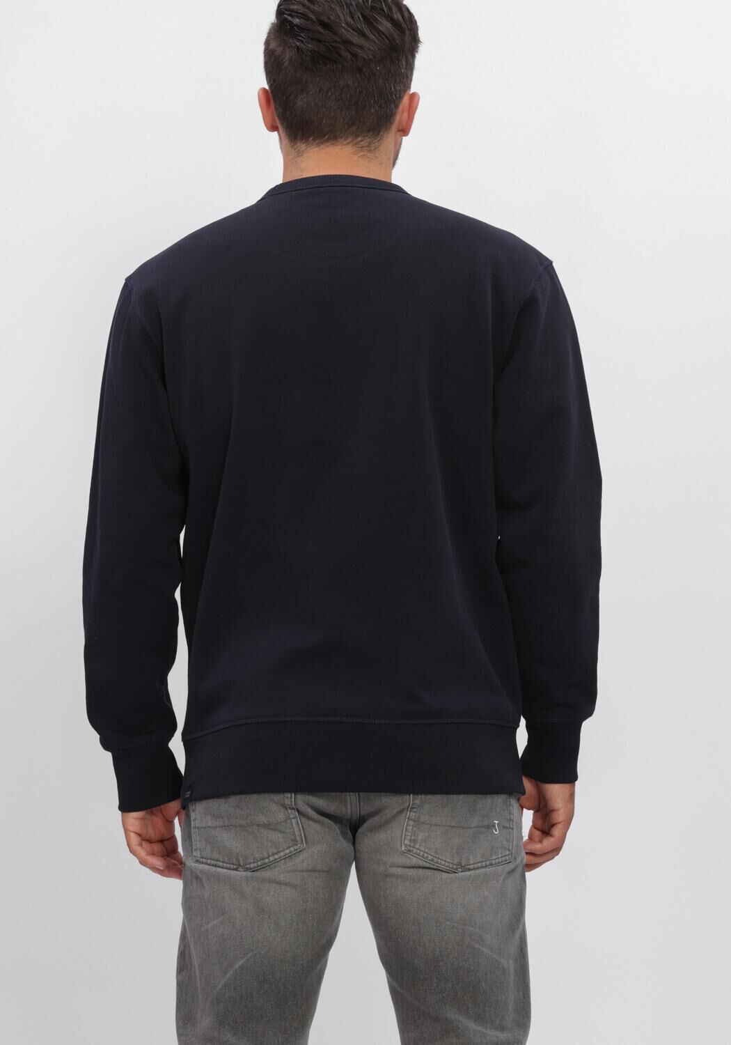 Donkerblauwe BUTCHER OF BLUE Sweater BUTCHER CREW - large