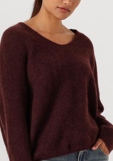 Bordeaux MOS MOSH Trui MMTHORA V-NECK KNIT - large