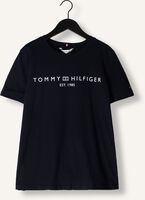 Donkerblauwe TOMMY HILFIGER T-shirt REC CORP LOGO C-NK Donkerblauwe TOMMY HILFIGER T-shirt REC CORP LOGO C-NK - medium