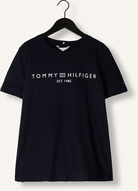 Donkerblauwe TOMMY HILFIGER T-shirt REC CORP LOGO C-NK Donkerblauwe TOMMY HILFIGER T-shirt REC CORP LOGO C-NK - large