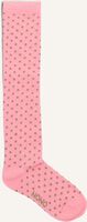 Roze NONO Sokken RABI LONG DOTTED SOCK - medium