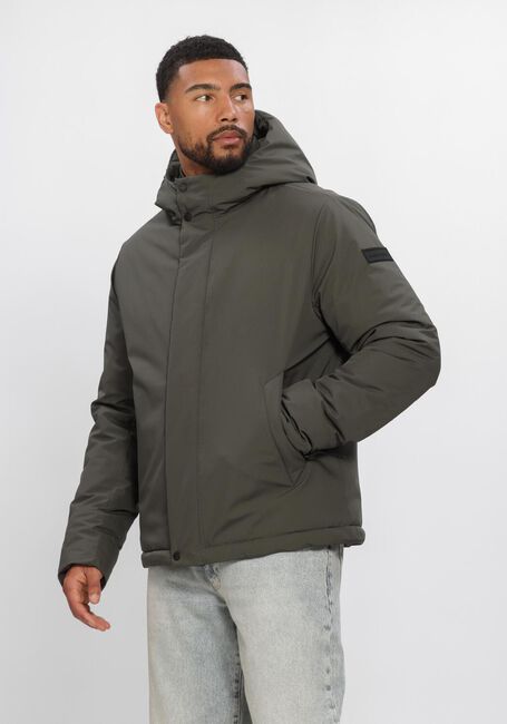 Donkergroene PURE PATH Gewatteerde jas 26030401 - large