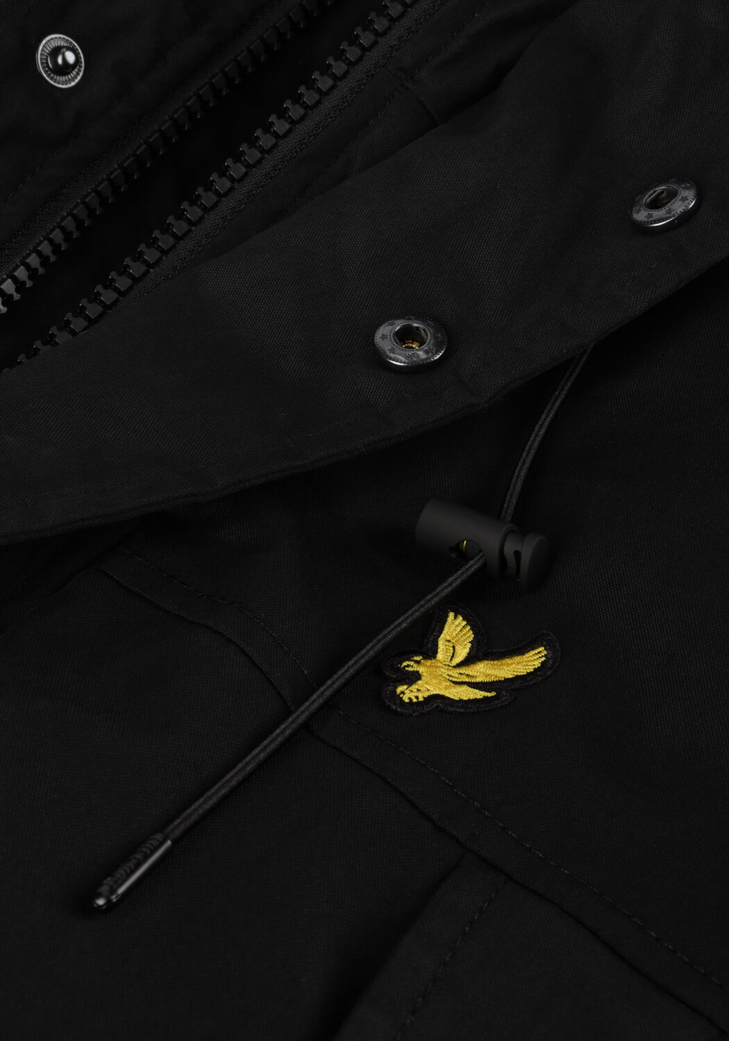 Zwarte LYLE & SCOTT Parka's MICROFLEECE PARKA 2.0 - large