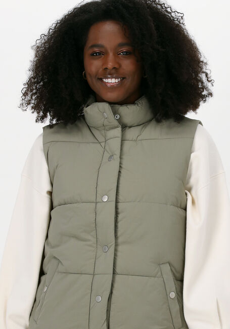Olijf NEO NOIR Bodywarmer FRANKIE PUFFER WAISTCOAT - large