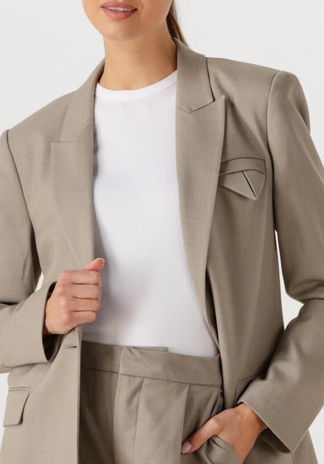 COPENHAGEN MUSE Dames Blazers Cmtailor-ja Beige