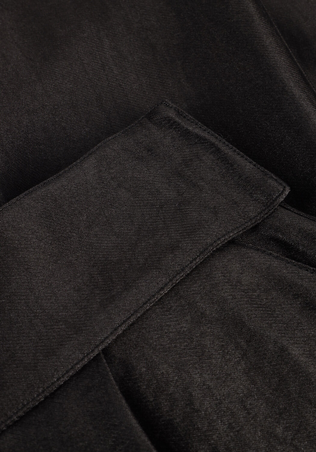 Zwarte AAIKO Pantalon ROCIA TWILL SHINE VIS 545 - large