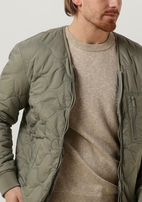 Groene SELECTED HOMME Jack HANZO PADDED JKT W - large