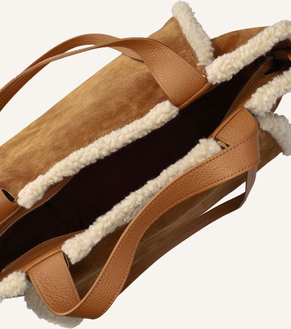 Cognac COCCINELLE Handtas OLIVER ECO SHEA Cognac COCCINELLE Handtas OLIVER ECO SHEA - large