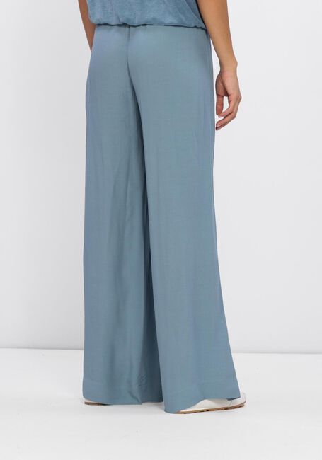 Blauwe BY-BAR Wijde broek BENJI VISCOSE PANTS - large