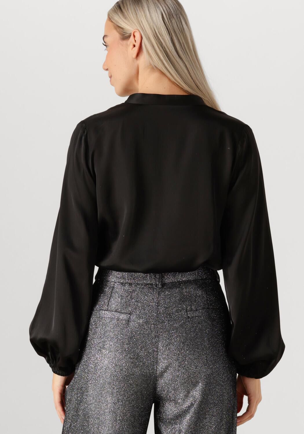 AMAYA AMSTERDAM Dames Blouses Violet Zwart