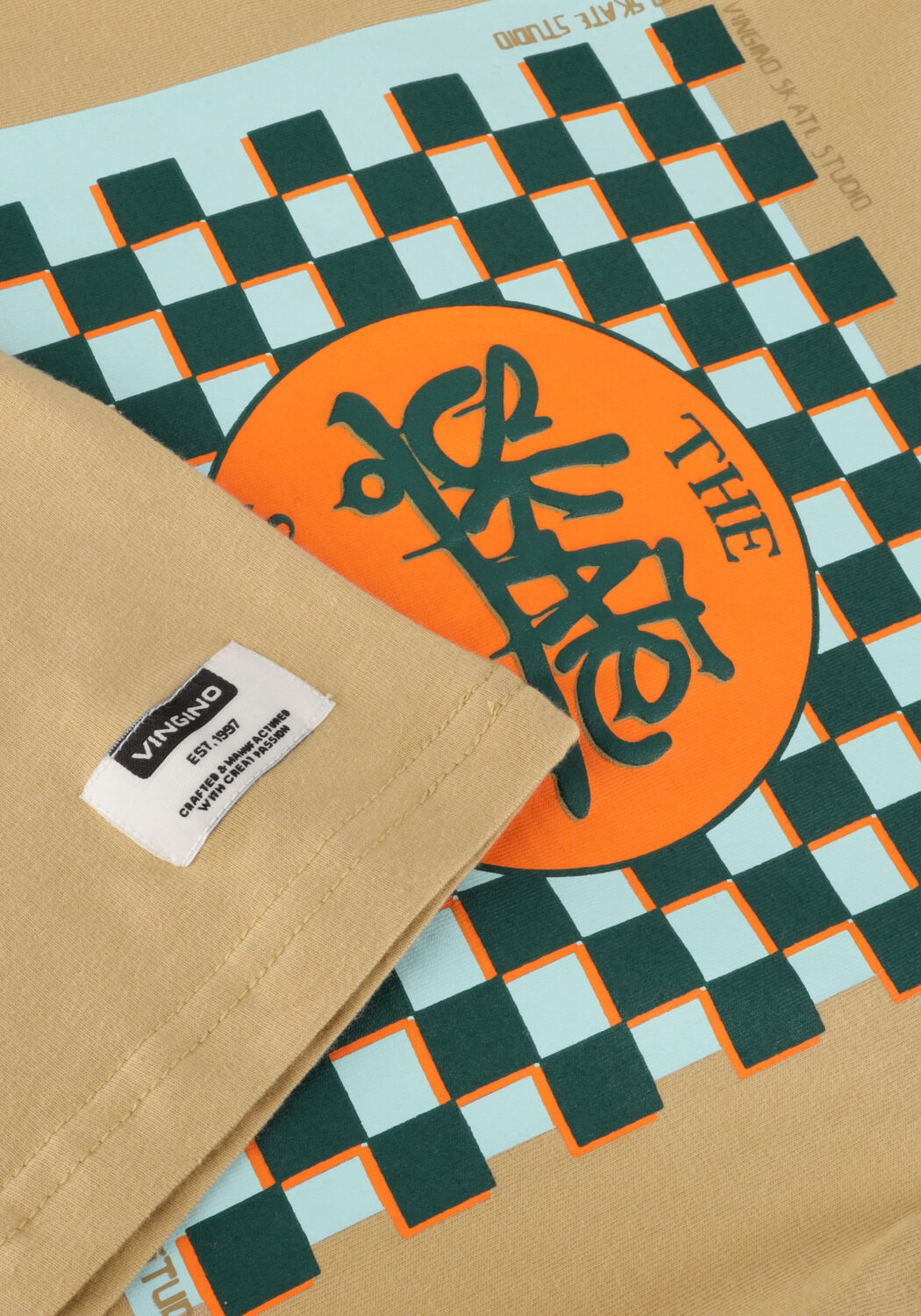 VINGINO Jongens Polo's & T-shirts Hanyi Beige
